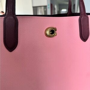 Never used COACH leather tote bag